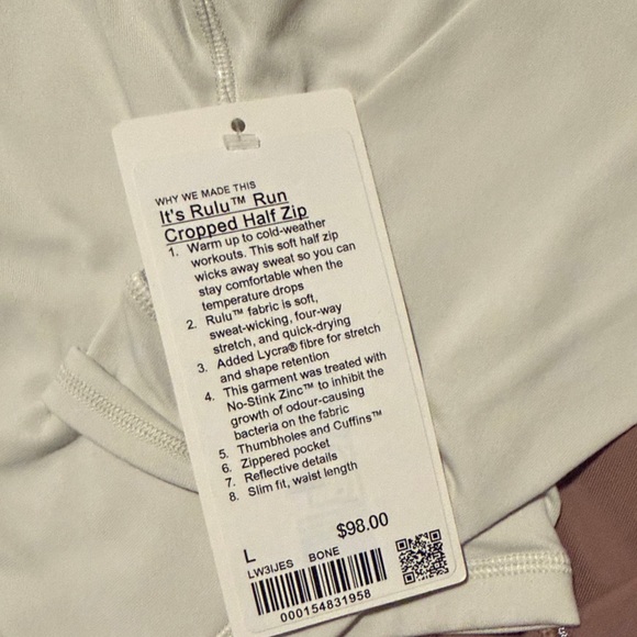 Two Lululemon Run Rulu Tops - Picture 2 of 6